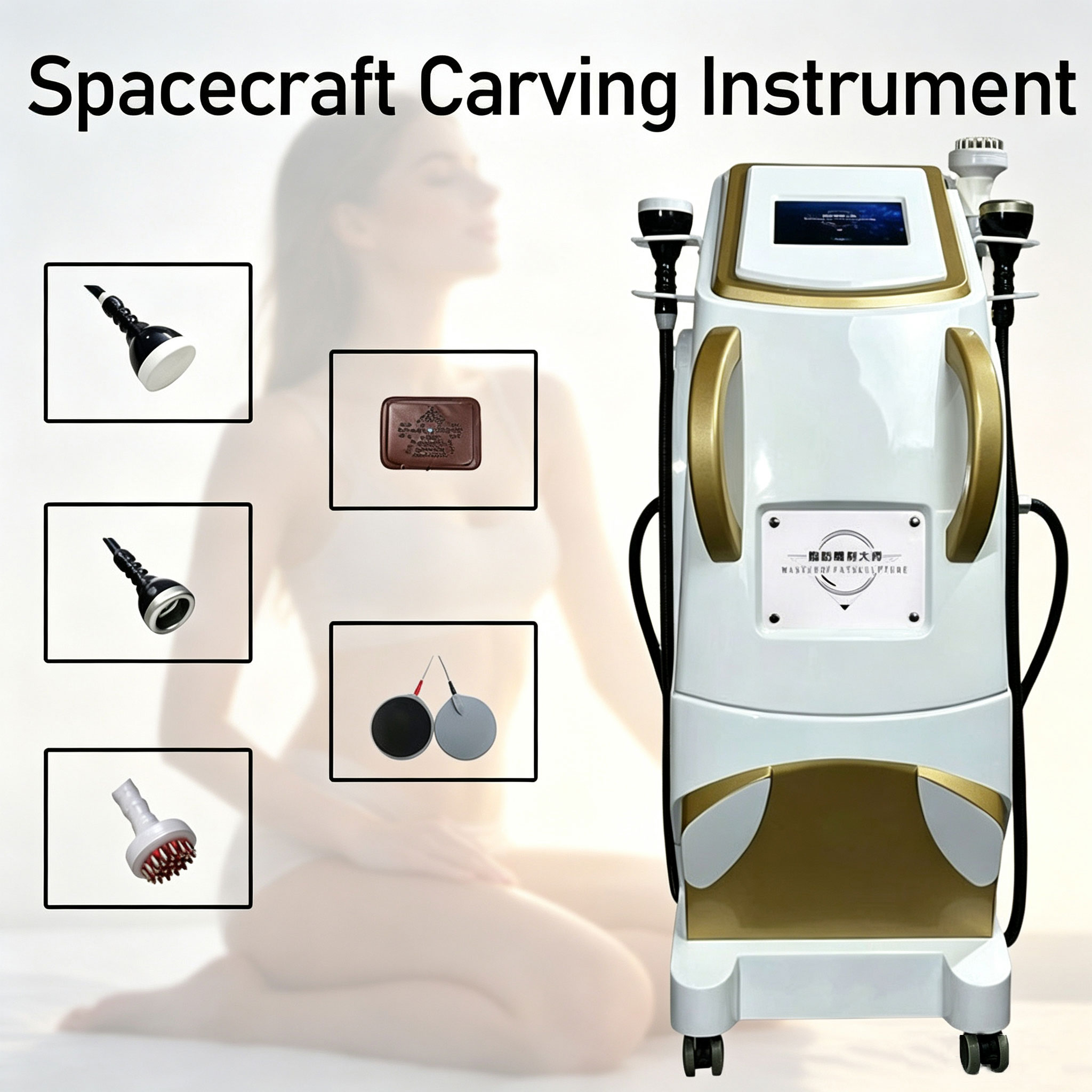 Body Brush - Apparatuur voor luchtsculptuur voor postpartum lichaamsreparatie,