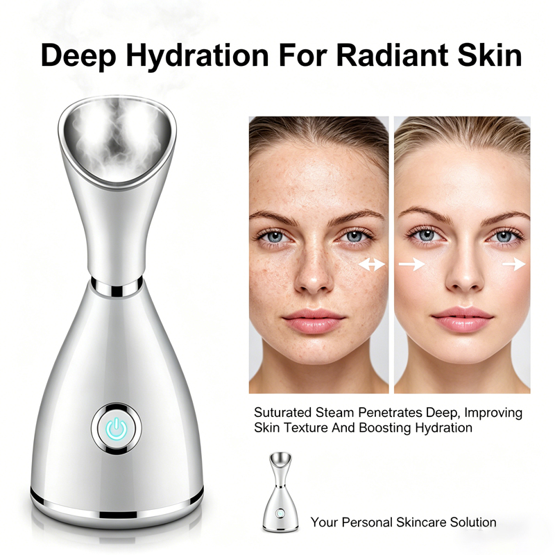 Face Steamer - 70Ml Gezichtsstoomboot Nano Stoom Heet Kompres