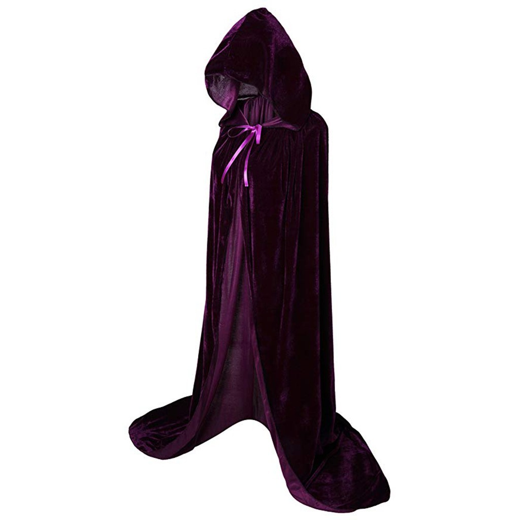 Bathrobe - Halloween Mantels Gothic Kapmantel Volwassen Elf