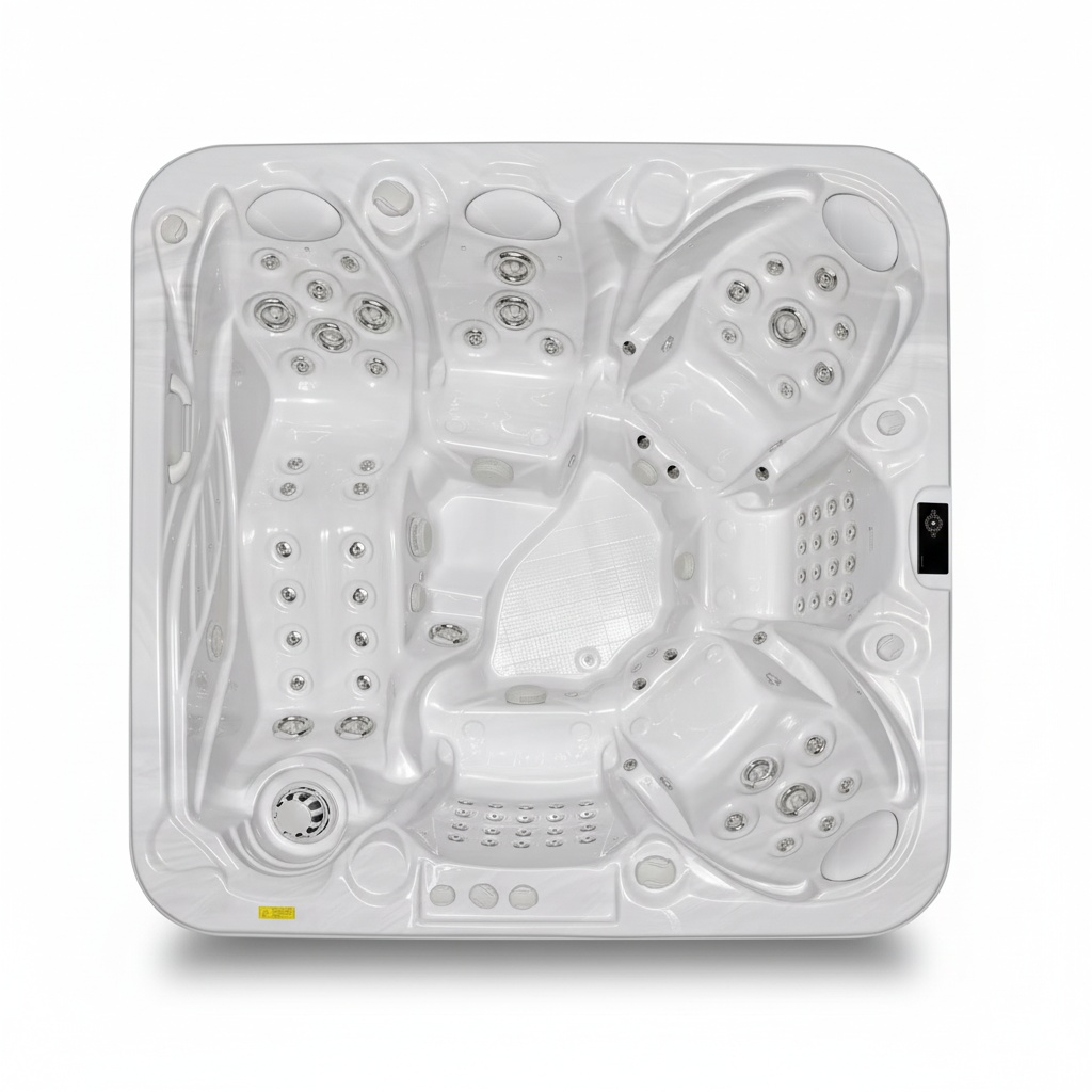Hot Tub - Luxe Hot Tub, 6-persoons acryl jacuzzi