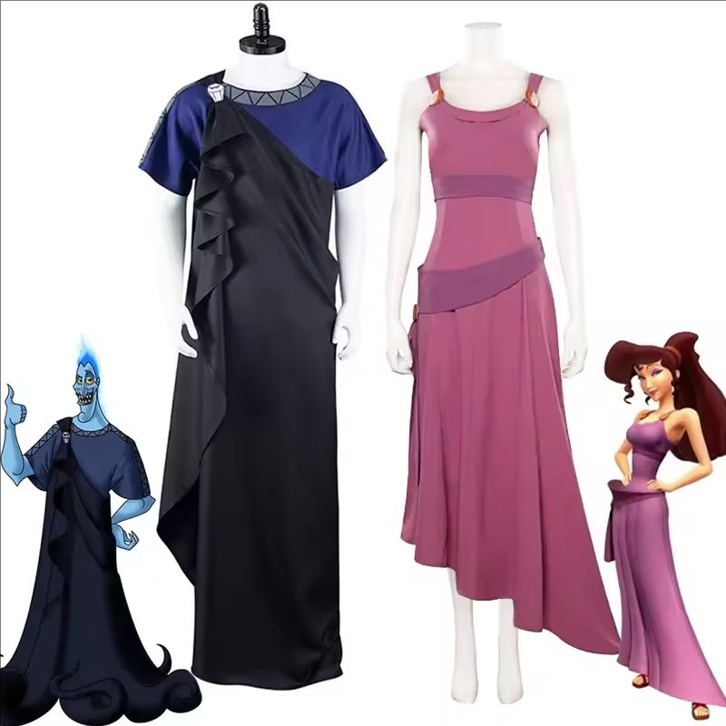 Hercules Megara Hades Cosplay  - Bathrobe recensie en prijs